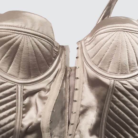 House of CB - Sabrine Corset Bodysuit - Champagne - Picture 3 of 6